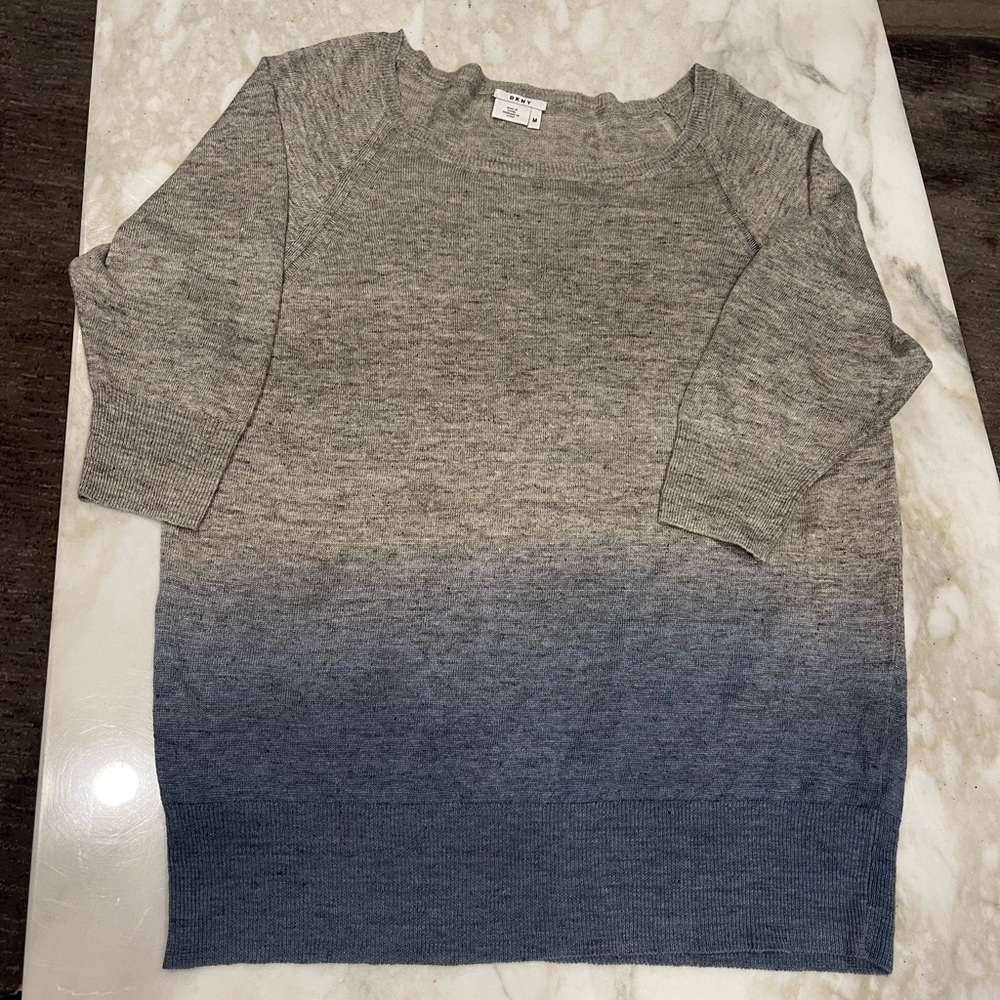 DKNY ombré sweater